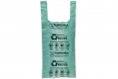 SACOLA EM ROLO 35 X 45 MOD. PREFEITURA SP VERDE - CAIXA COM 09 ROLOS (250 UND POR ROLO)