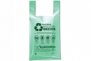 SACOLA VERDE RECICLAVEL LEI SP 60X80 BIOPLASTICA - PACOTE 3.1KG