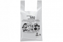 SACOLA CINZA NAO RECICLAVEL LEI SP 90X100 BIOPLASTICA - PACOTE 3.1KG