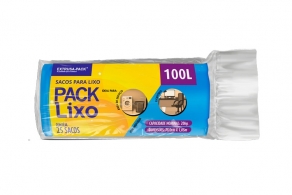SACO DE LIXO 100 LITROS AZUL (75X105 CM) – FARDO COM 10 ROLOS (25 UND POR ROLO) SACO DE LIXO 100 LITROS AZUL (75X105 CM) – FARDO COM 10 ROLOS (25 UND POR ROLO)