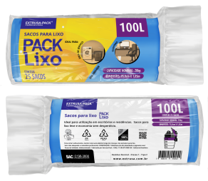 SACO DE LIXO 100 LITROS AZUL (75X105 CM) – FARDO COM 10 ROLOS (25 UND POR ROLO) SACO DE LIXO 100 LITROS AZUL (75X105 CM) – FARDO COM 10 ROLOS (25 UND POR ROLO)