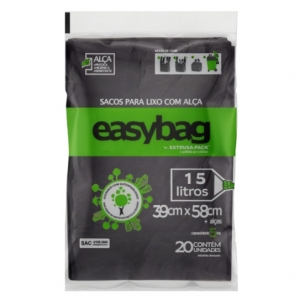 RMF - SACO PLASTICO EASY BAG EMBALADO 015 LT - FD.20X20UN