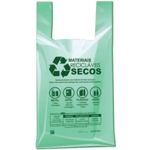 RMPK - SACOLA COD DE BARRAS ABNT-1 VERDE 90 X 100 BIOPLASTICA - PT.85UN <3,1KG>