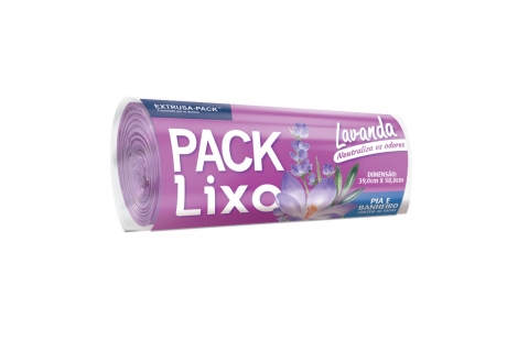 PACK LIXO LAVANDA PIA E BANHEIRO 34X38 - CX.24X40UN