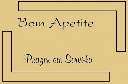 MP - TOALHA AMERICANA KRAFT BOM APETITE - PT.500UN