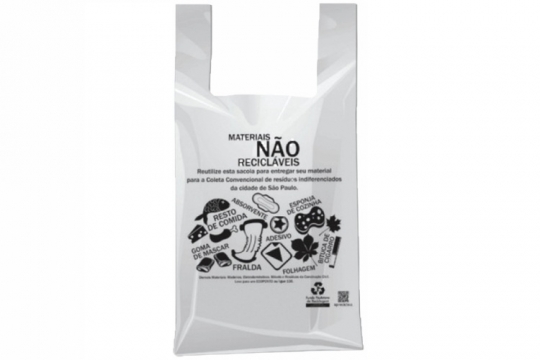 RMPK - SACOLA ABNT-1 CINZA 48 X 55 - PT.500UN (PS2.8)