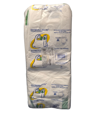 SACOLA MILHEIRO EMBALADA 38 X 48 - 10 PACOTES COM 100 UND